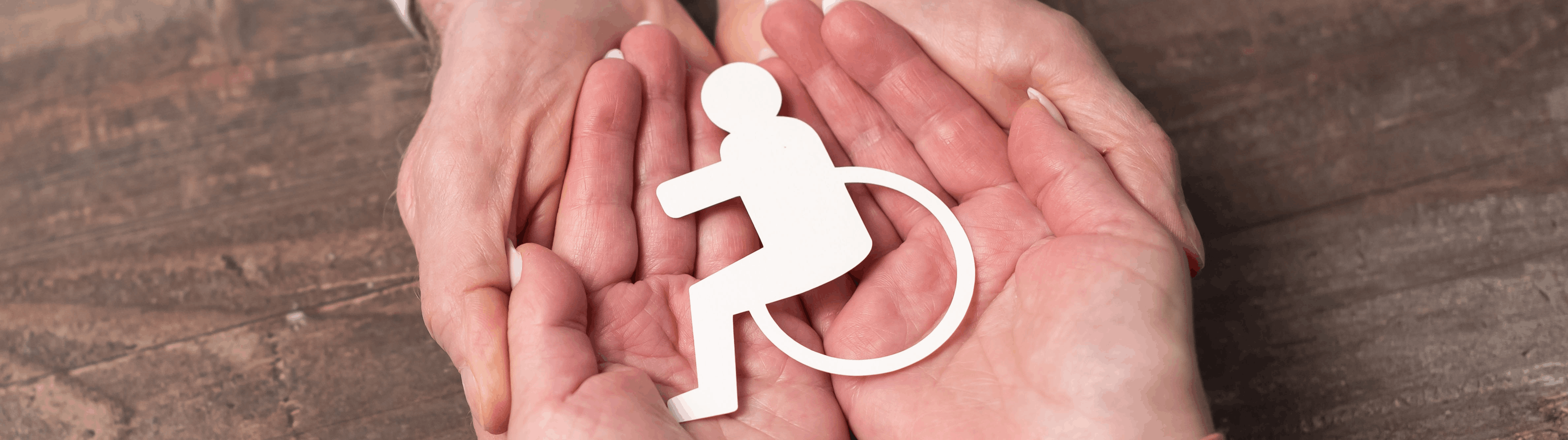 Találmány Kerekeszék ikon a kézben