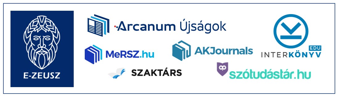Könyvtár adatbázisok logók 2025