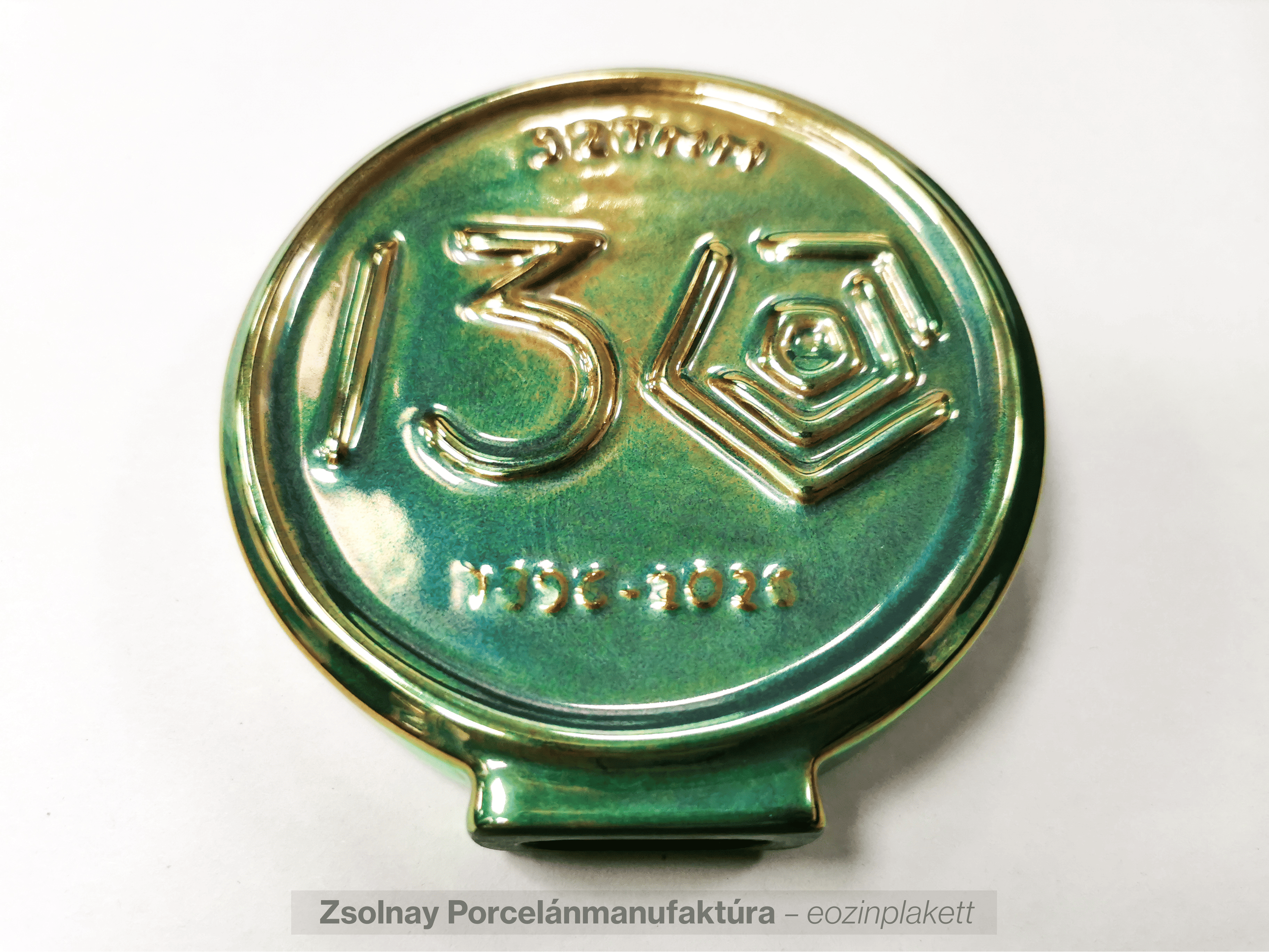 Zsolnay emlékérme Zsolnay 130 emlékérme